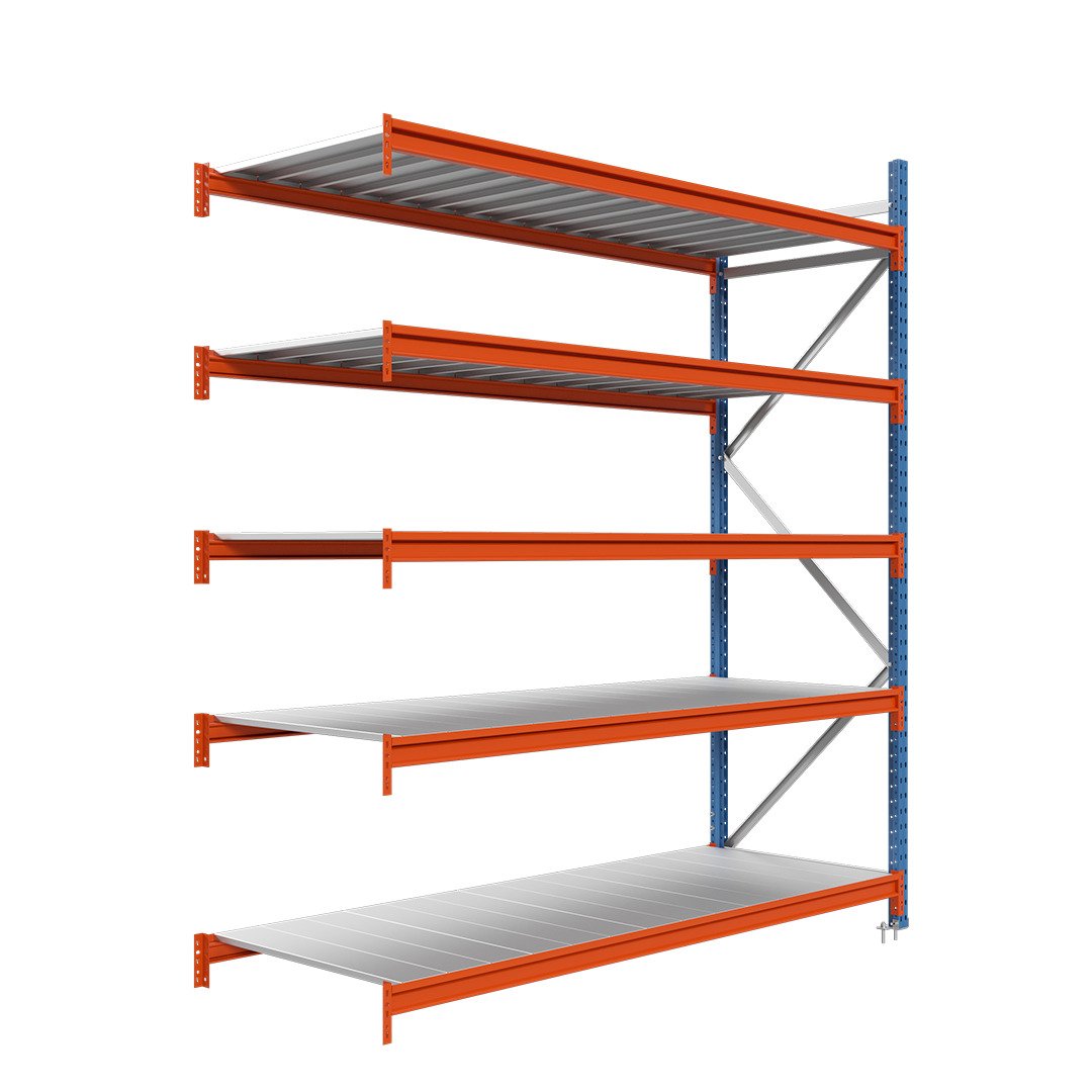 Kovový regál LONGSPAN 250x185x60-5-Metal