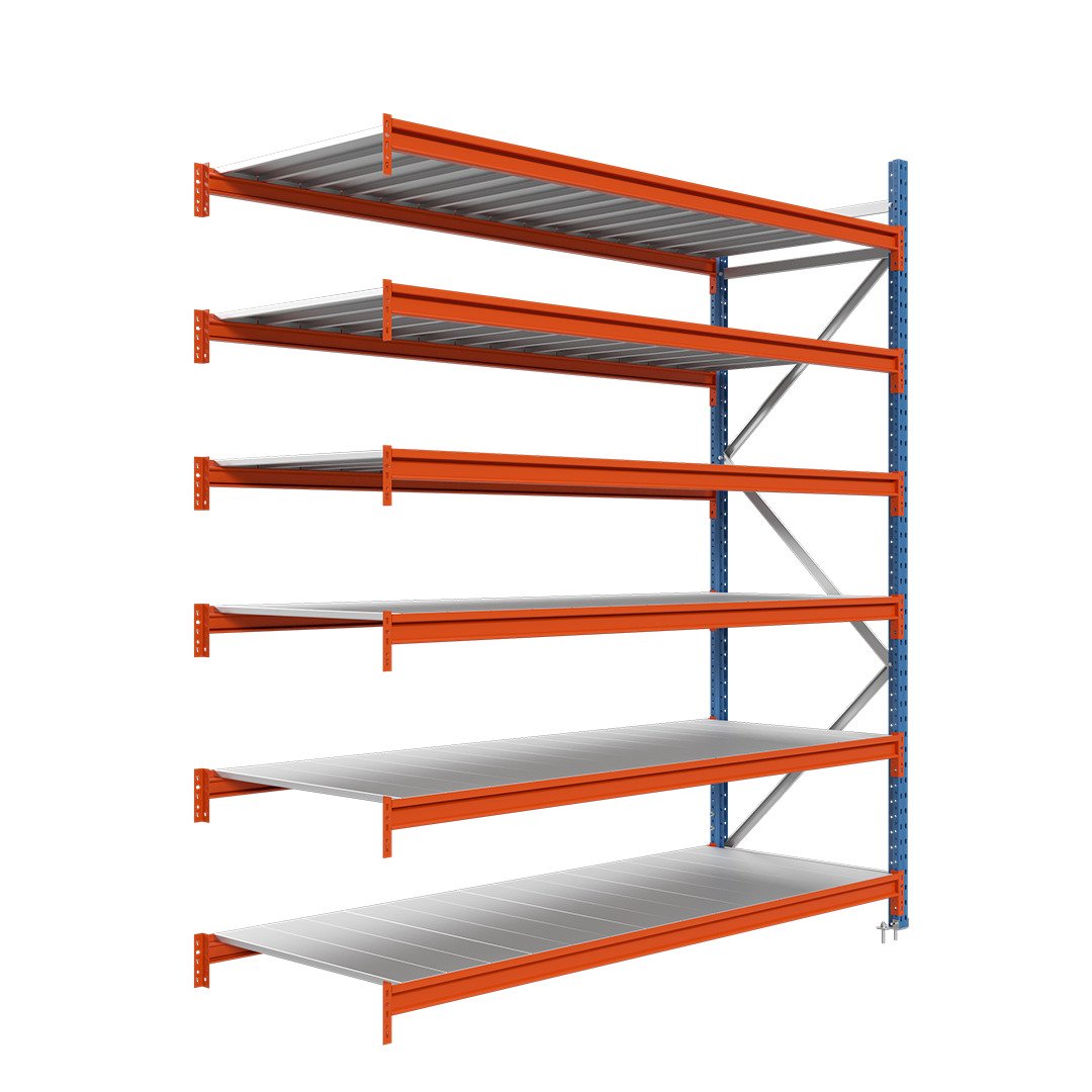 Kovový regál LONGSPAN 250x185x60-6-Metal