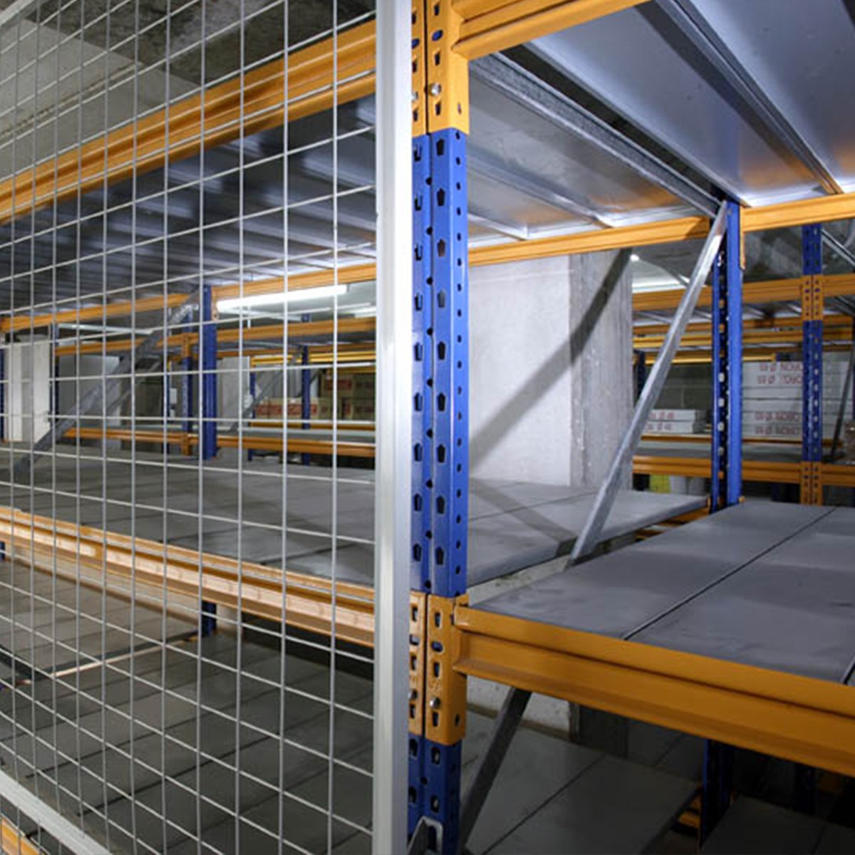 Kovový regál LONGSPAN 250x150x100-7-DTD