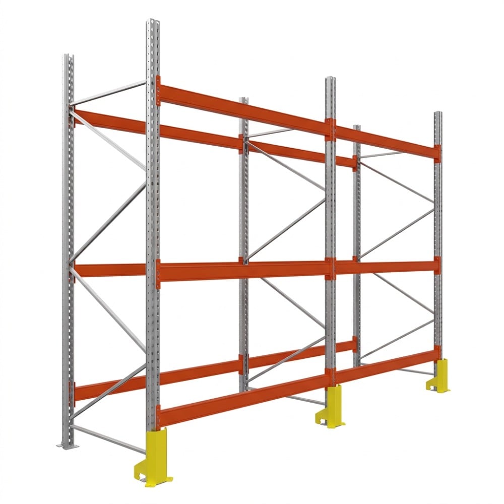 Palettenregale - Grundregal - 350 - 185 - 110 - 3 - 500 - 2 - protector