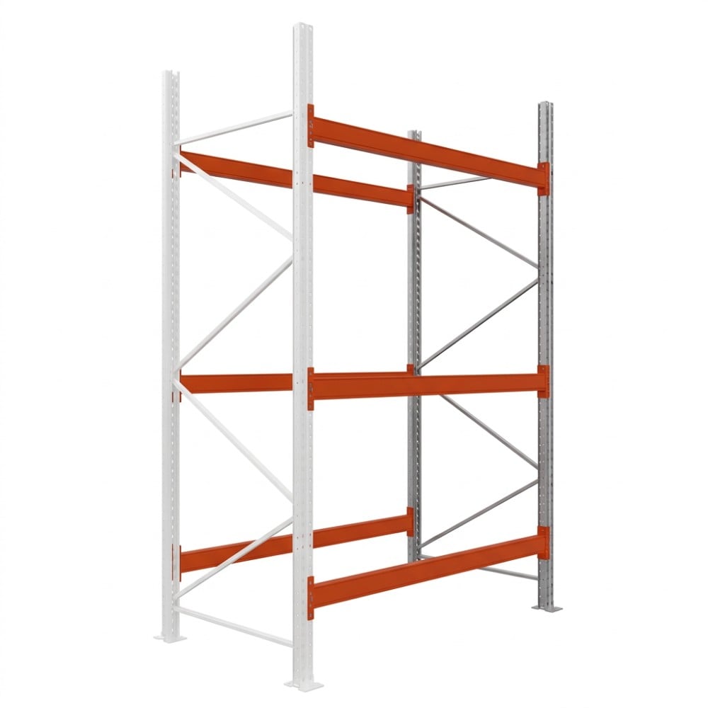 Palettenregale - Anbauregal - 350 - 185 - 110 - 3 - 1000 - 1