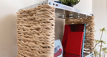 Kreatívne riešenia s kovovými regálmi 