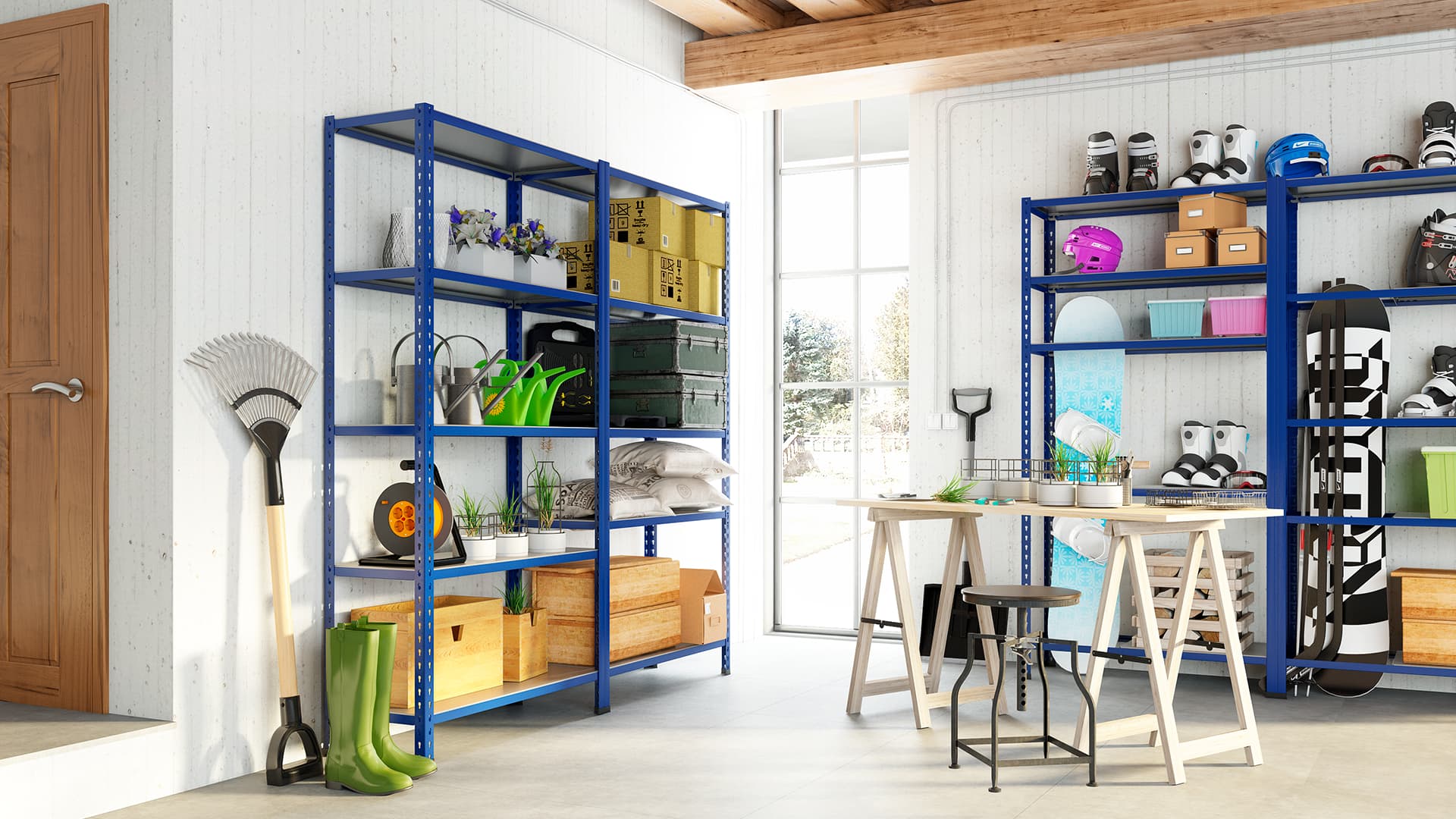 September a pr&iacute;chod jesene s reg&aacute;lmi vo va&scaron;ej gar&aacute;ži 