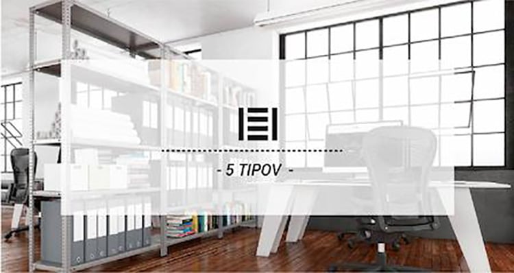 5 TIPOV - AKO ORGANIZOVAT VÁŠ PRIESTOR POMOCOU REGÁLOV
