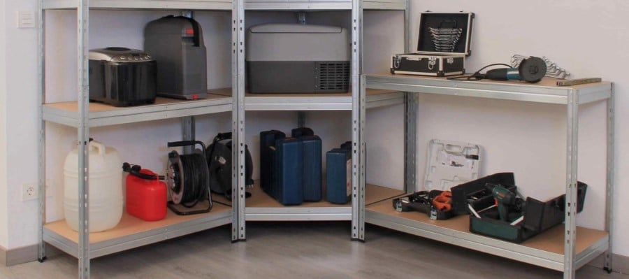 Multifunkčné kovové regály Majster Regál