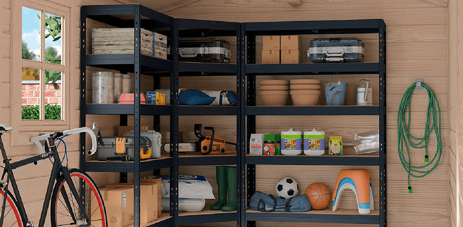 kovový regál RIVET 