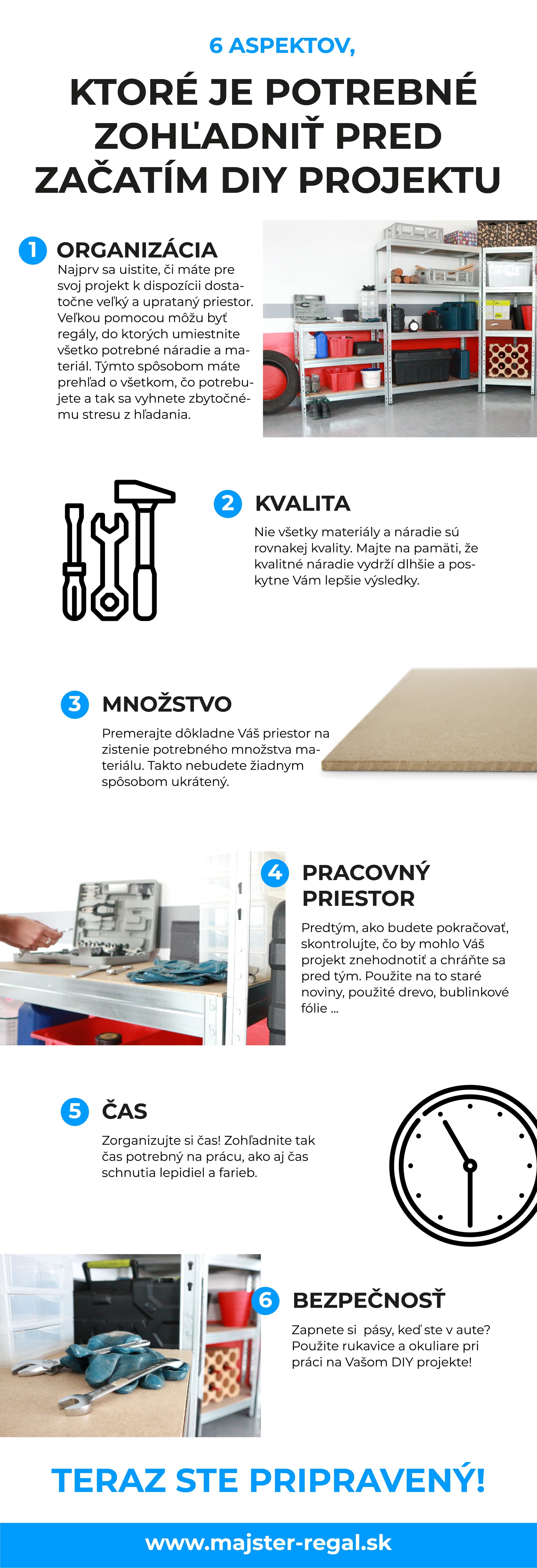 6 ASPEKTOV, KTOR&Eacute; JE POTREBN&Eacute; ZOHĽADNIŤ PRED ZAČAT&Iacute;M DIY PROJEKTU