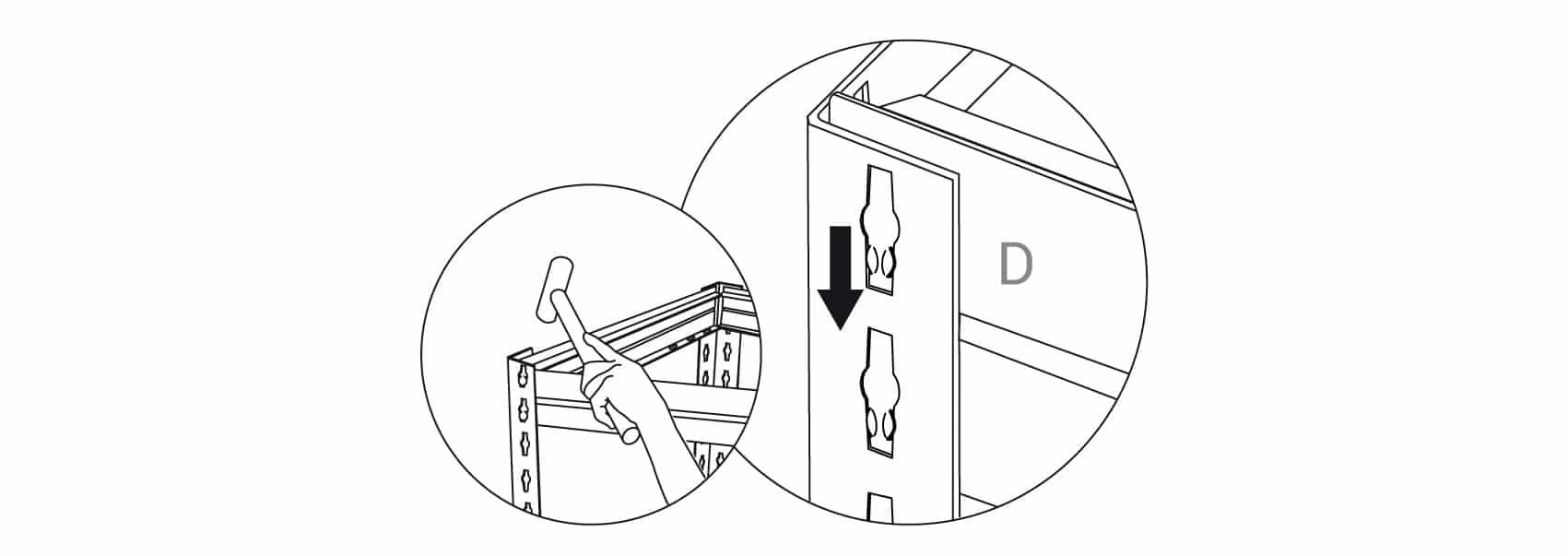 Blog Majster Regal Ako poskladať bezskrutkový regál - návod od Majster Regál regaly-do-skladu-bezskrutkove-regaly-svojpomocne-poskladat