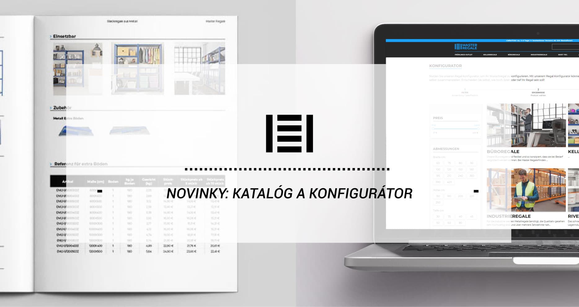Novinky: Katalóg a Konfigurátor