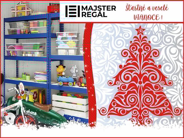 Vianoce Majster regal 1