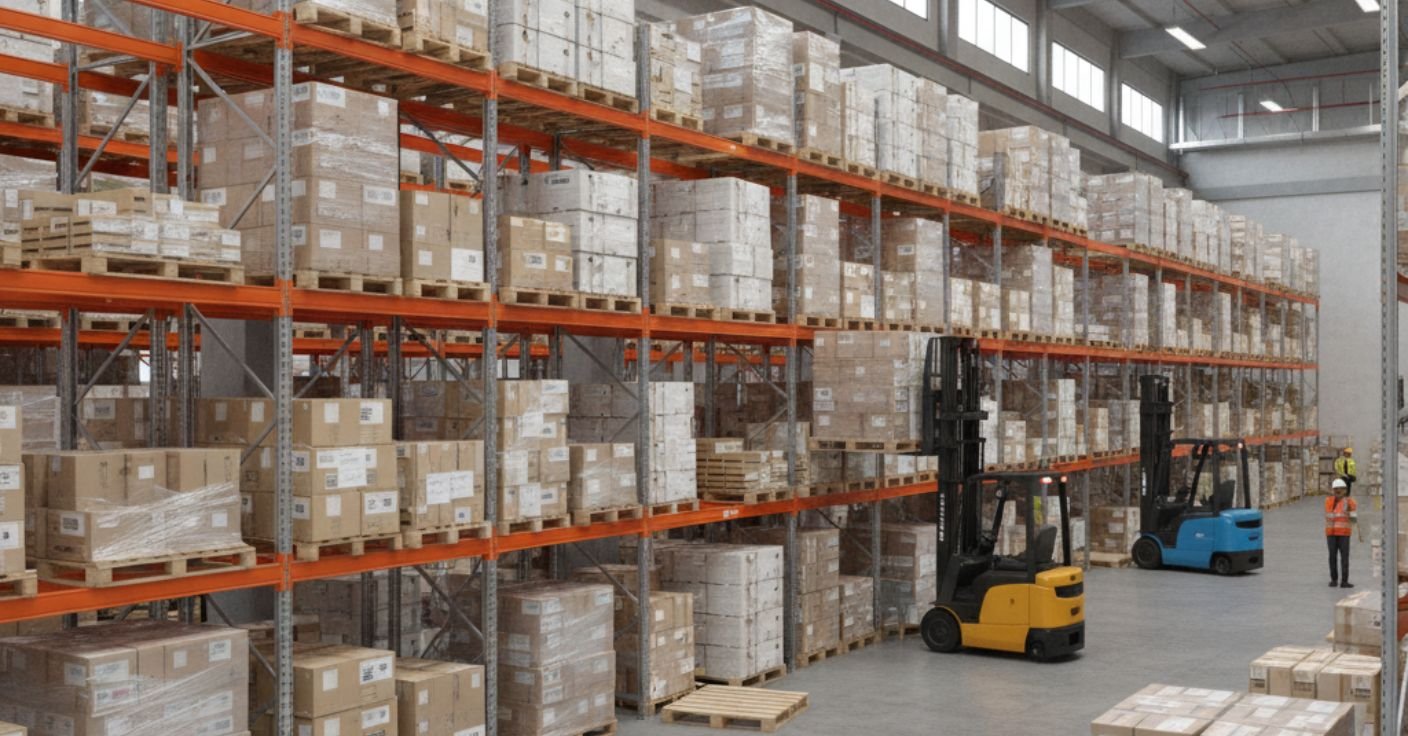 Paletové regály pre priemyselné haly: Na čom v skutočne veľkých skladoch záleží