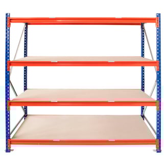 Kovový regál LONGSPAN,200x185x80cm, 800kg na policu - Hover