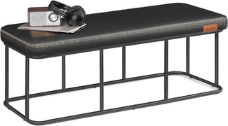 Lavica, ekokoža, 45x120x40cm