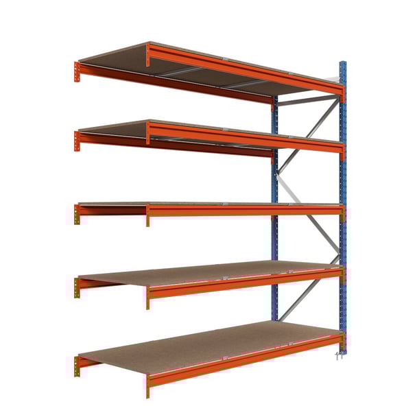 Kovový regál LONGSPAN 250x150x80-5-DTD