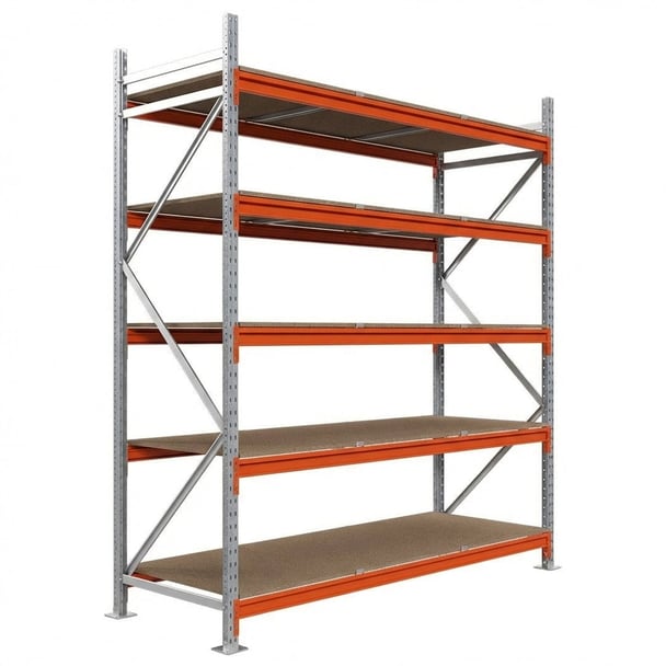 Kovový regál LONGSPAN 250x225x60-5-DTD