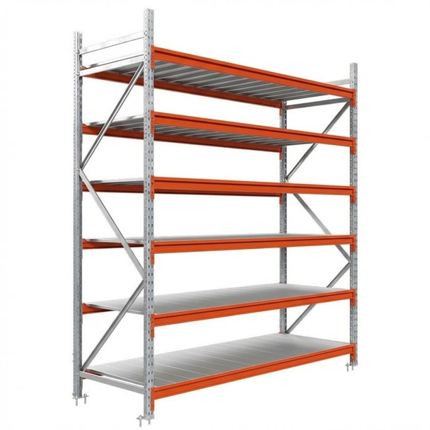 Kovový regál LONGSPAN 250x150x60-6-Metal