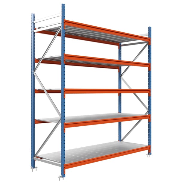 Kovový regál LONGSPAN 300x225x60-5-Metal