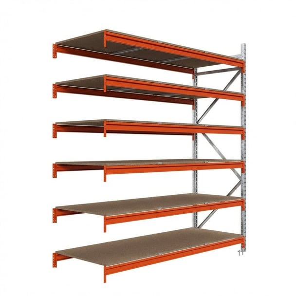 Kovový regál LONGSPAN 250x185x60-6-DTD