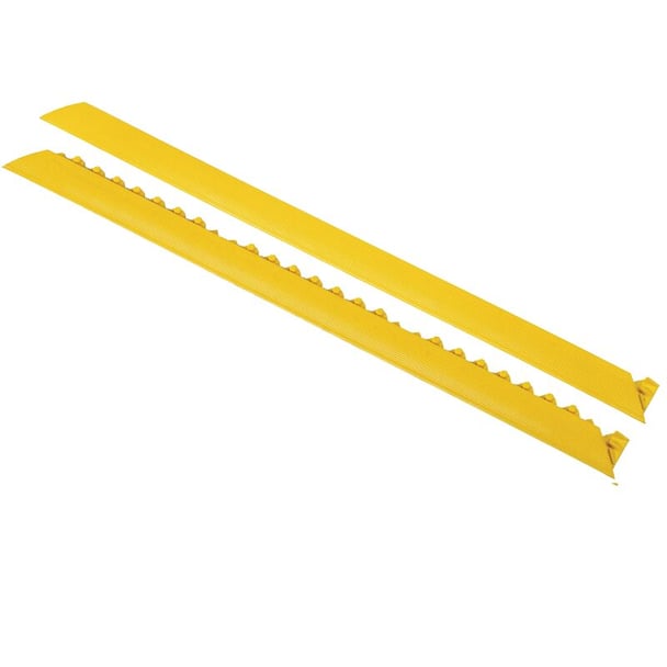 MD Ramp System™ Nitrile Industrial Matting Accessories, Yellow Male Ramp Yl. 91cm