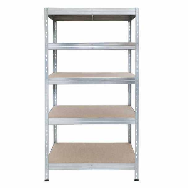 Kovové regály RIVET PRO 252x90x60 DTD drevotrieska 7 úrovní pozinkovaná