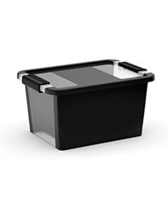 Úložný box z recyklovaného plastu s vekom, veľkosť S - 11 l, 19x36,5x26 cm 