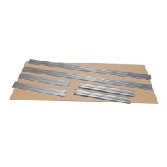 Extra HDF polica pre kovový regál RIVET, 180x60 cm, zinok