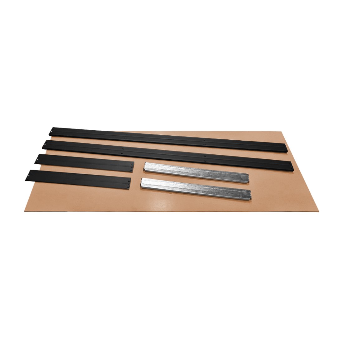 Extra HDF polica pre kovový regál RIVET, šírka 150 cm