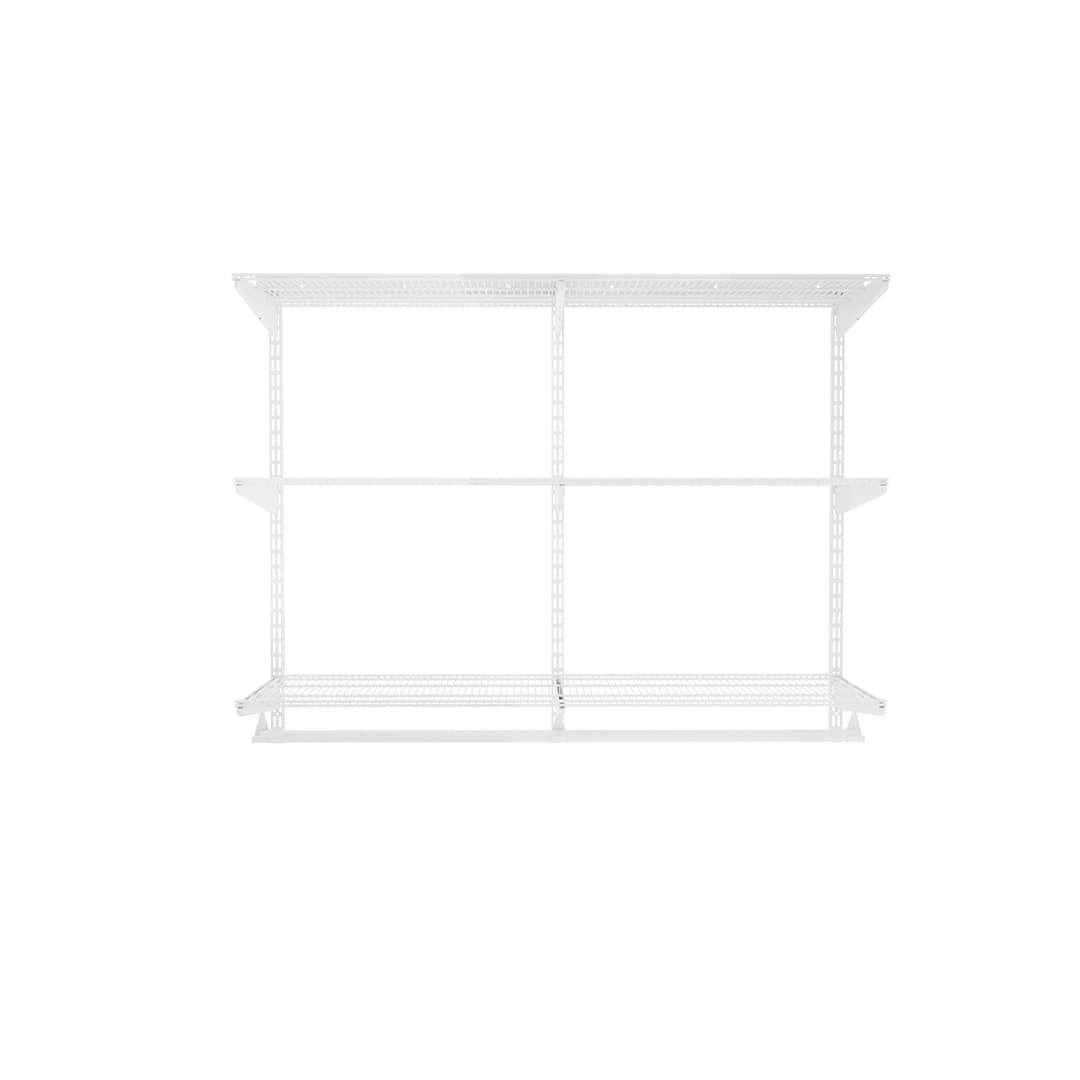 Nástenný regál do šatníka 100x120x40 cm TOPTRACK