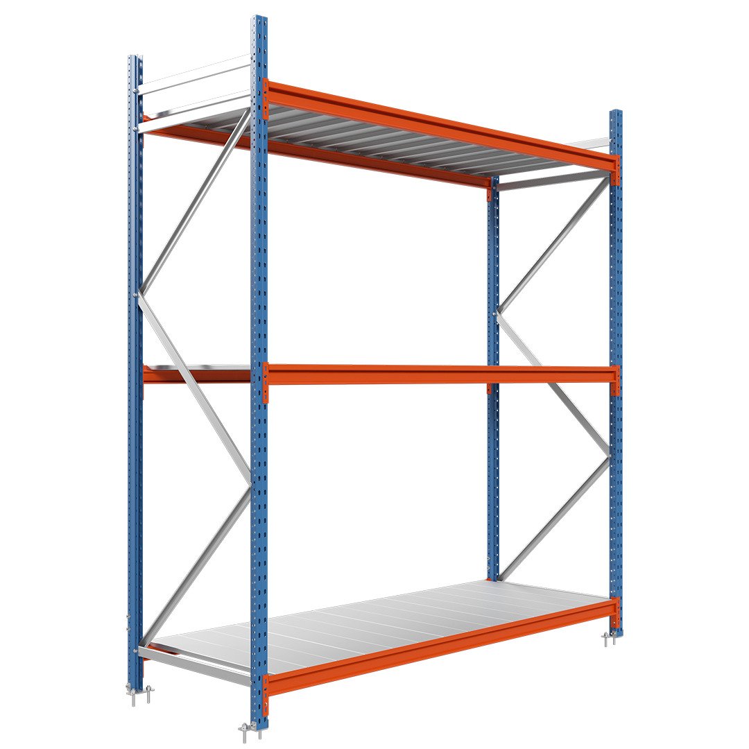 Kovový regál LONGSPAN 200x185x100-3-Metal