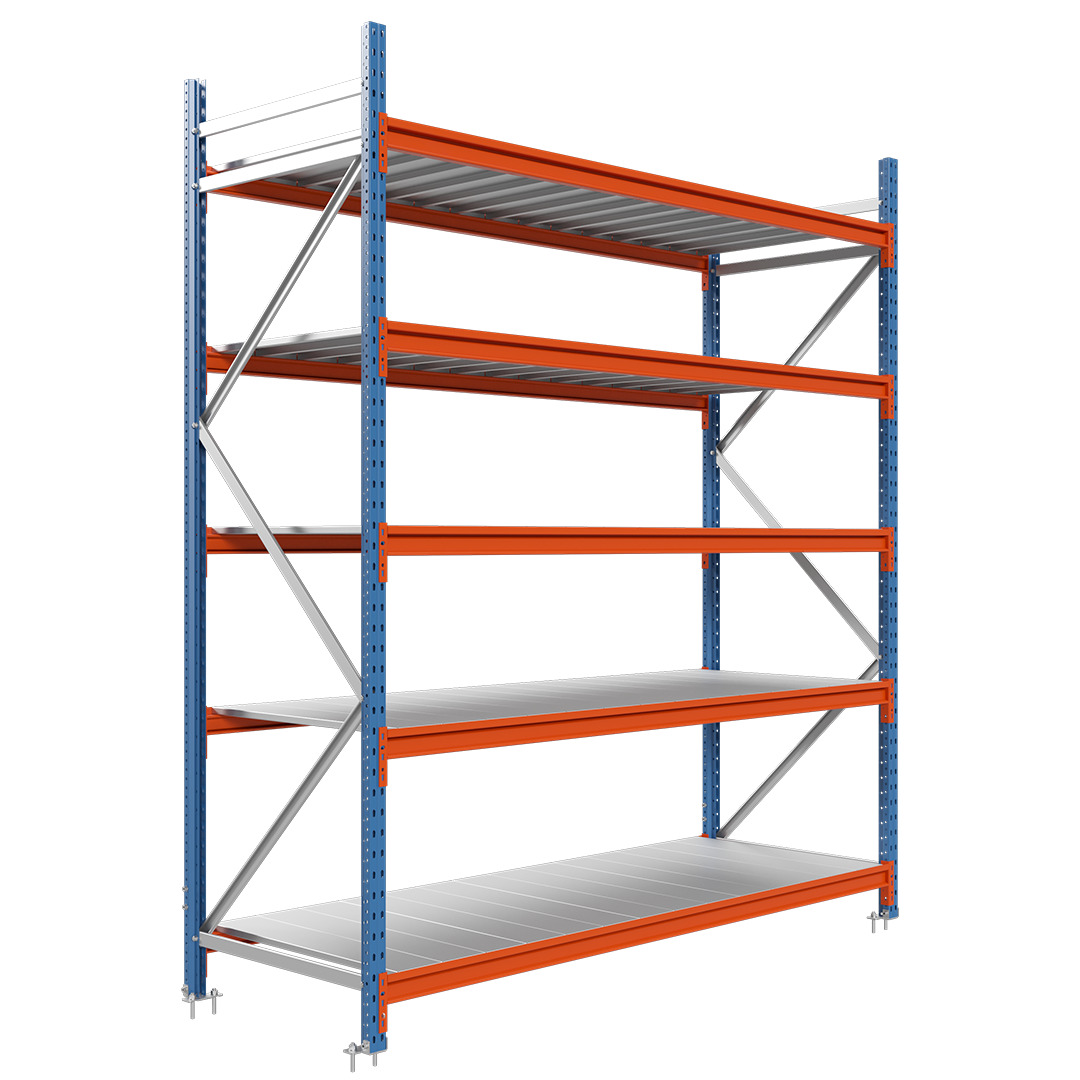 Kovový regál LONGSPAN 250x185x60-5-Metal