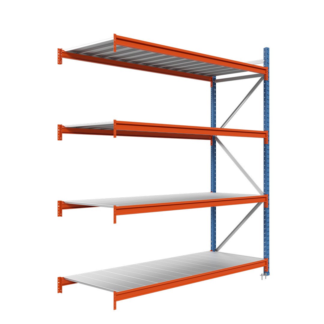 Kovový regál LONGSPAN 200x225x60-4-Metal