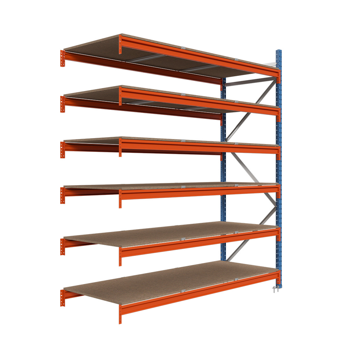 Kovový regál LONGSPAN 300x225x100-6-DTD