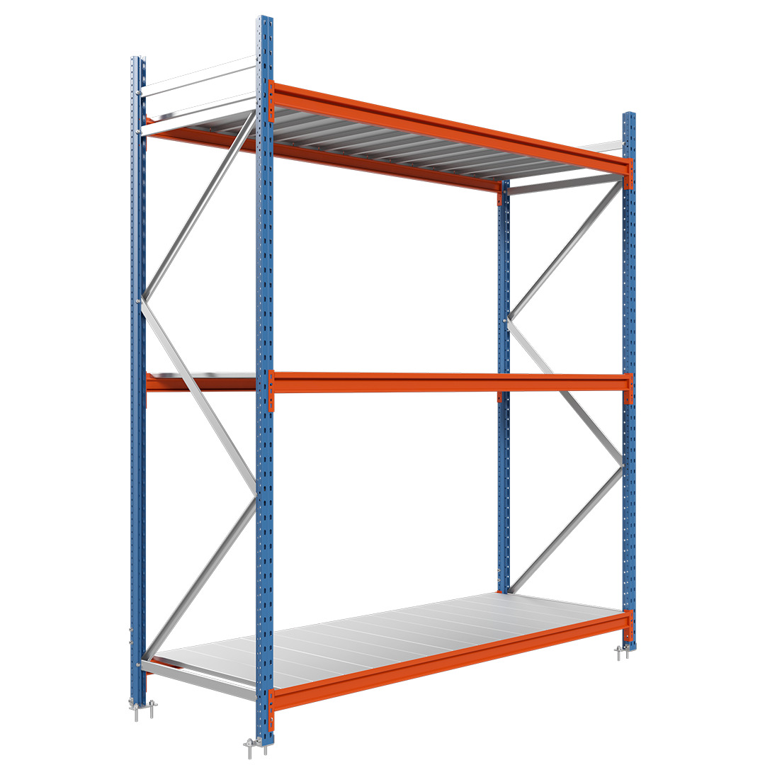 Kovový regál LONGSPAN 200x240x100-3-Metal