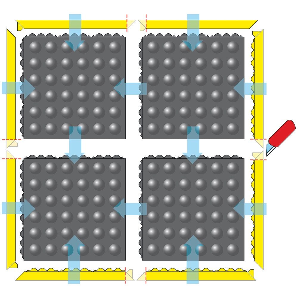 Bezpečnostná rampa Nitril 461 M