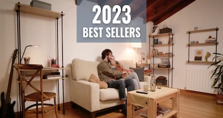 Best sellers 2023: Regály, ktoré si získali vašu najväčšiu priazeň