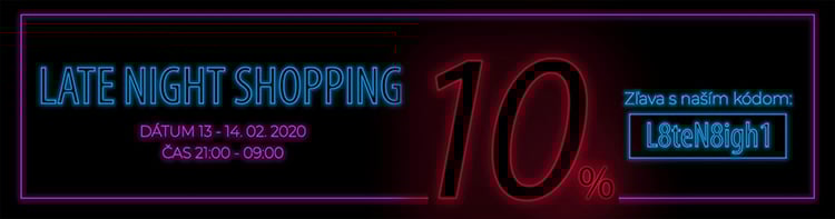 late night shopping Majster Regál